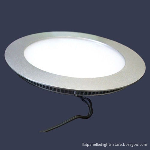 Round Natural White Ceiling Epistar Flat Panel Led Lights D199*14mm 9w 650lm